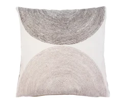 GÖZZE Kissenhülle SORENTO 40 x 40 cm braun/grau