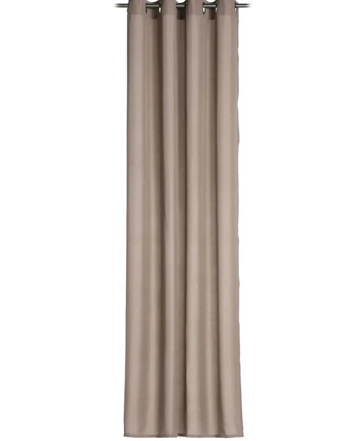 GÖZZE Ösenschal LINUS 140 x 245 cm braun/grau