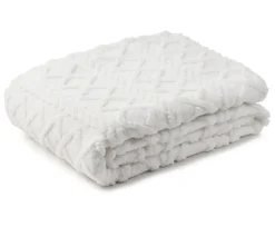 GÖZZE Wohndecke FREYA 150 x 200 cm weiß