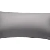 HAHN Satin-Kissenhülle LUXUS 40 x 80 cm graphitgrau
