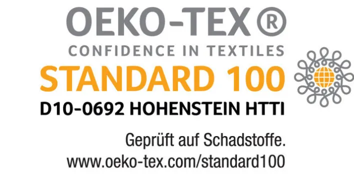 HAHN Satin-Kissenhülle LUXUS 40 x 80 cm graphitgrau