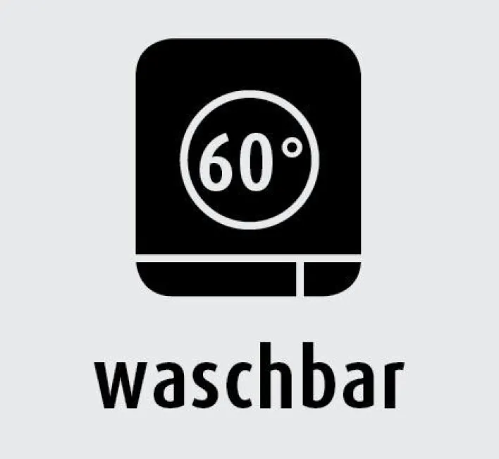 HAHN Satin-Kissenhülle LUXUS 40 x 80 cm graphitgrau