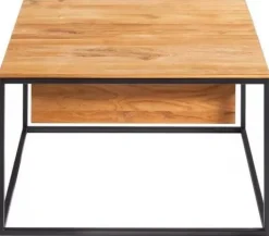 HAUKE HENDRIKS Couchtisch PATRIZIA 70 x 70 cm Eiche massiv