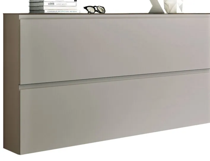 HAUKE HENDRIKS Schuhschrank GARDASEE 22 x 110 x 81 cm NB taupe