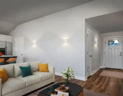 helestra Badlampe Wand VID Aluminium 12 x 18 x 7 cm matt Weiß