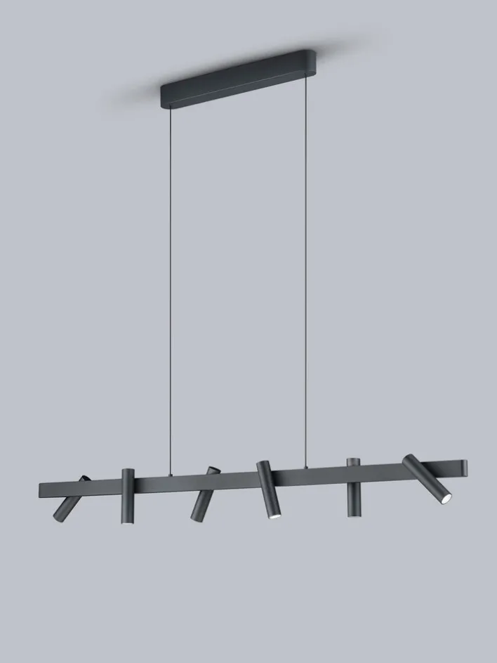 helestra LED Pendellampe CONI schwarz