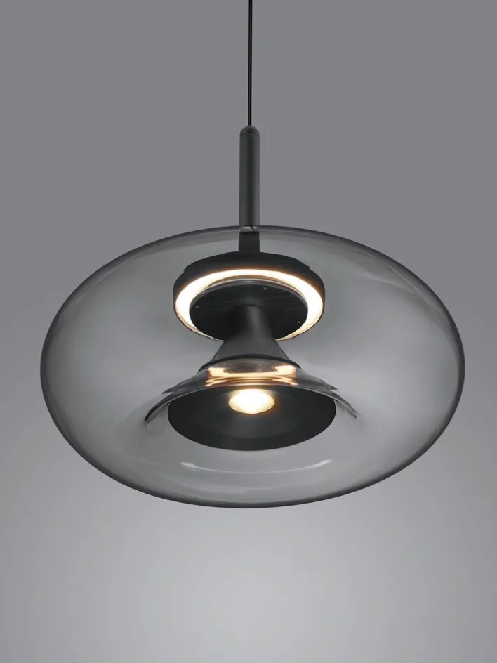 helestra LED Pendelleuchte SICA schwarz