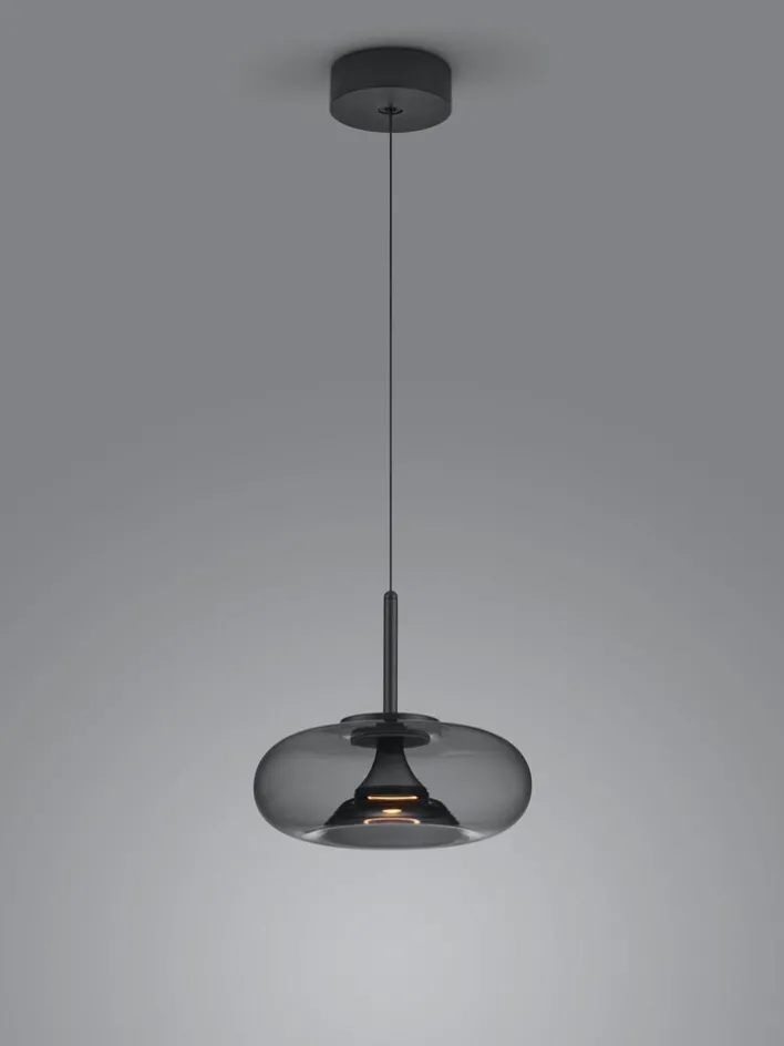 helestra LED Pendelleuchte SICA schwarz