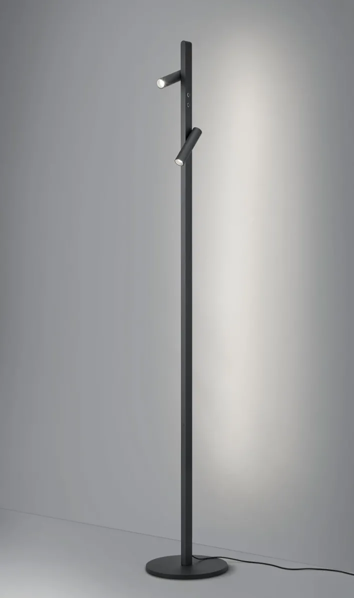 helestra LED Stehlampe CONI schwarz