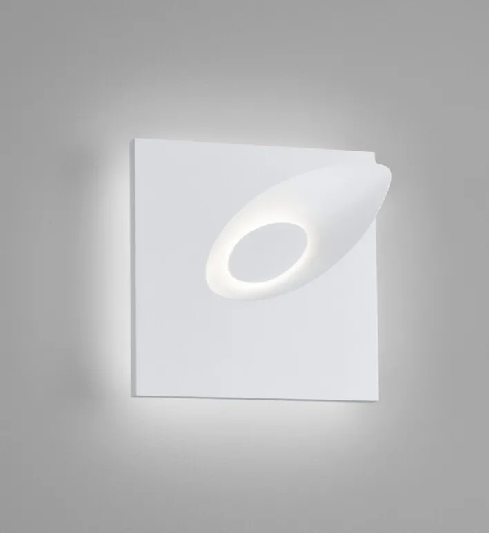 helestra LED Wandlampe TAIL weiß