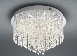 HELL LED Deckenlampe PALACE chromfarbig