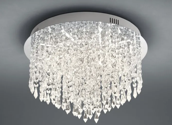 HELL LED Deckenlampe PALACE chromfarbig