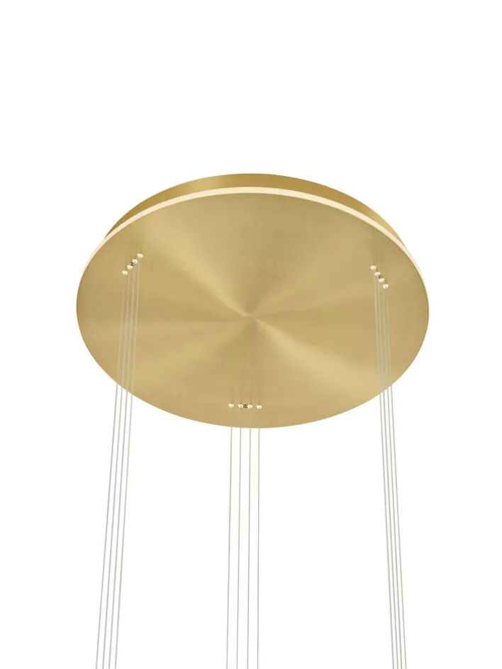 HELL LED Pendellampe SAM 43 cm messingfarbig