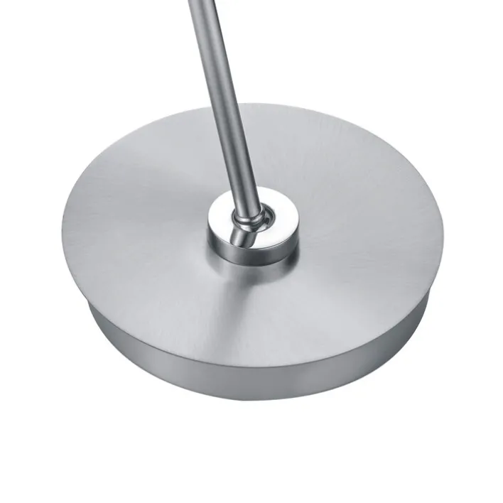 HELL LED Tischlampe TOM nickelfarbig /chromfarbig