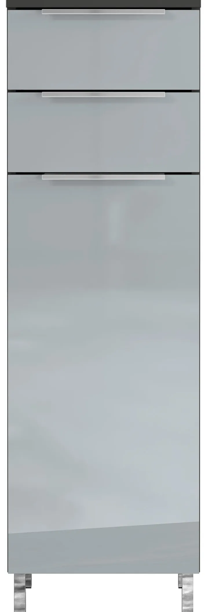 Highboard CORUS Graphit/ silbergrau