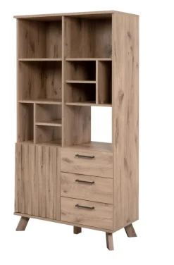 Highboard WELLINGTON 84,5 x 160 cm Schwedeneiche