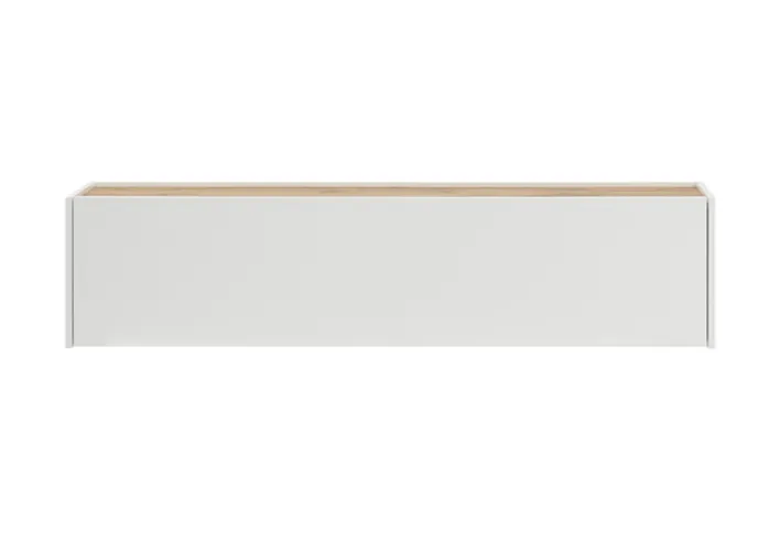 Hängeschrank CITY 150 x 35 cm weiß/braun