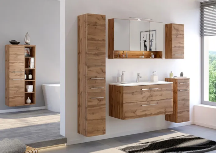 Hängeschrank LIVORNO 30 x 64 cm Wotan Eiche