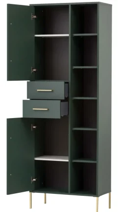 Hochschrank 67,1 x 184,3 cm KENT Waldgrün