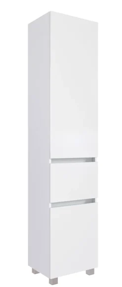 Hochschrank BAABE 40 x 180 cm Weiß matt