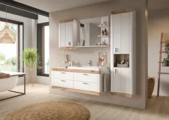 Hochschrank LAREDO 45 x 172 cm Weiß/ Eiche