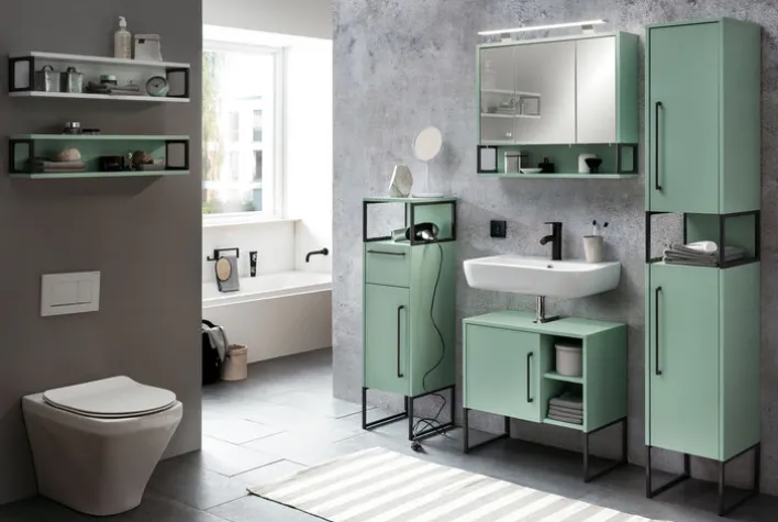 Hochschrank LIMONE mintgrün