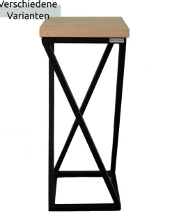 holz4home Blumenständer 21 x 50 cm Eiche geölt