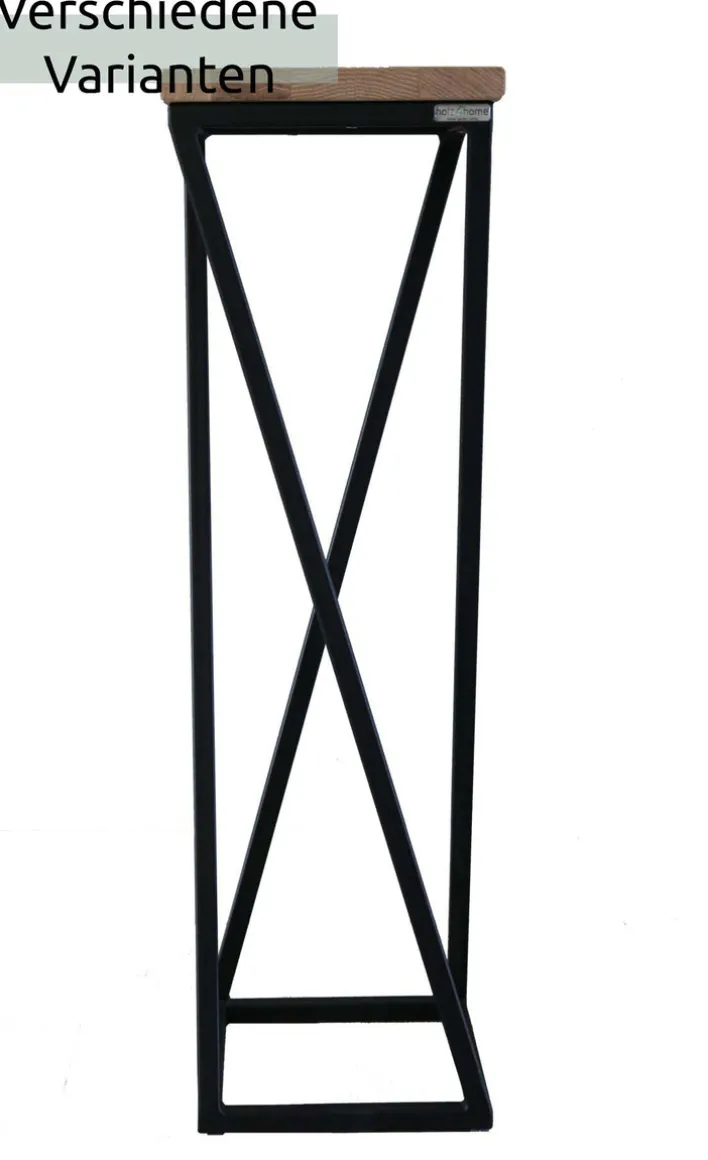 holz4home Blumenständer 21 x 70 cm Eiche geölt