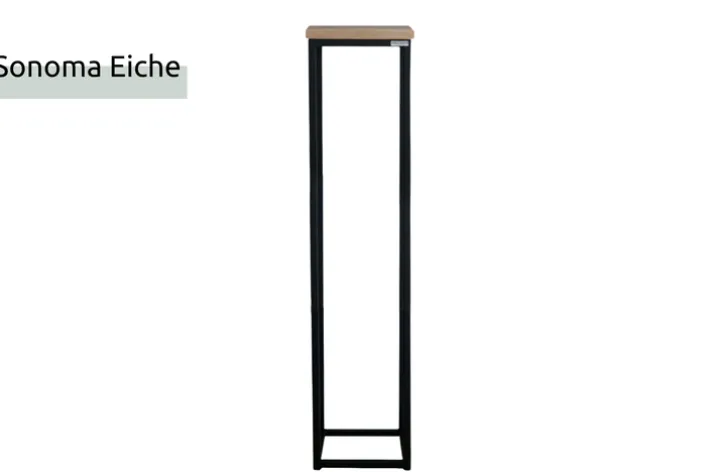 holz4home Blumenständer 21 x 90 cm Sonoma Eiche