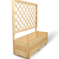 holz4home Pflanzkasten SPALIER 98 x 34 cm Kiefernholz