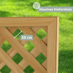 holz4home Pflanzkasten SPALIER 98 x 34 cm Kiefernholz