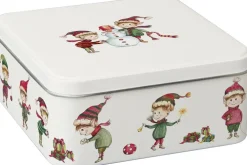 ihr Keksdose ELVES AT WORK Metall 65 x 15 x 15 cm Creme