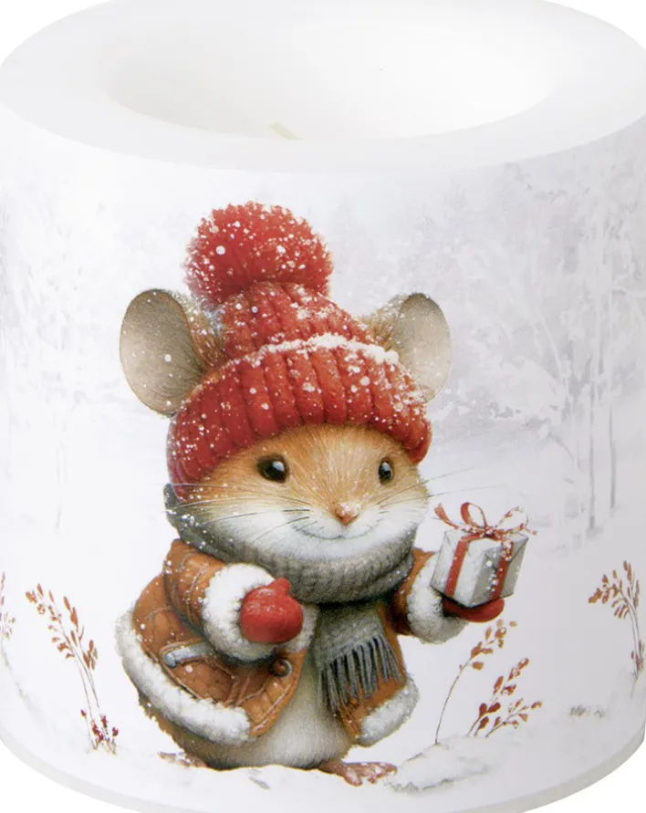 ihr Windlicht ELLI AND BECKY Wachs 75 x 75 x 75 cm Weiß