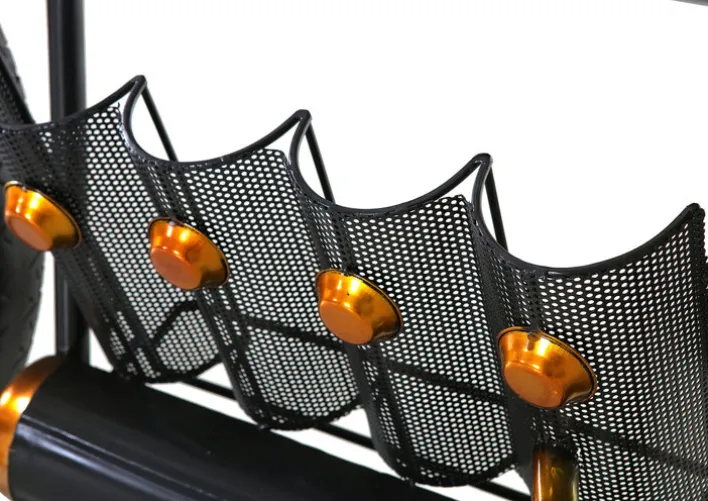 INTERhome Bar RIDE 187 x 83 cm goldfarbig/schwarz