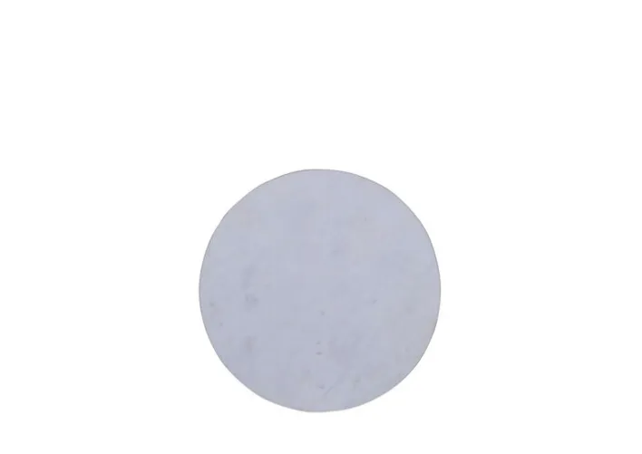 INTERhome Beistelltisch CHUCK Marmor Ø 30 cm Höhe 56 cm Marmor-Dekor Weiß