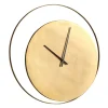 INTERhome Wanduhr MODA goldfarbig