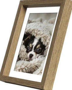 INTERTRADING Bilderrahmen NORDIC 13 x 18 cm Holz Braun/Eiche