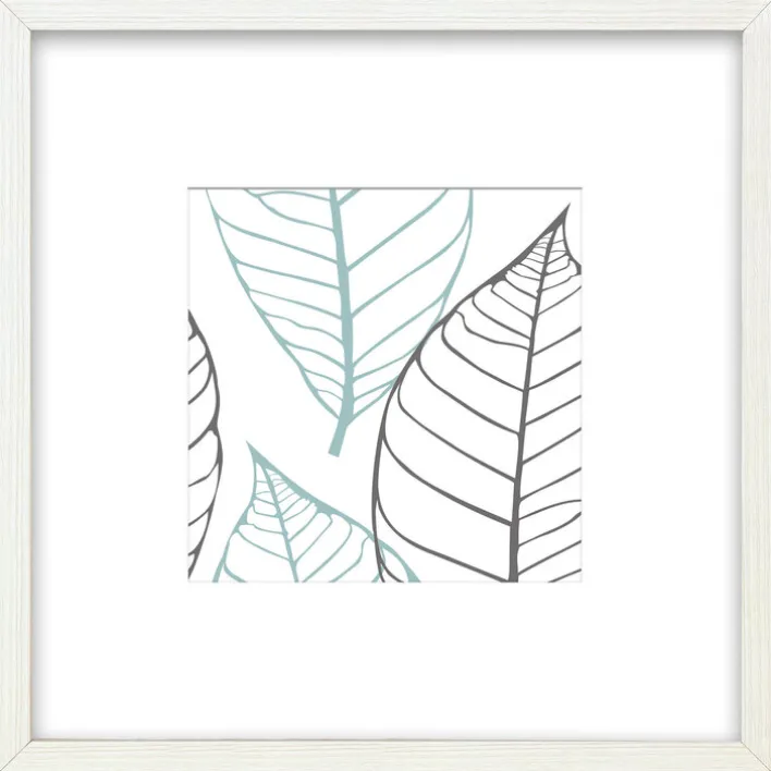 INTERTRADING Bilderrahmen ICELAND 23 x 23 cm weiß