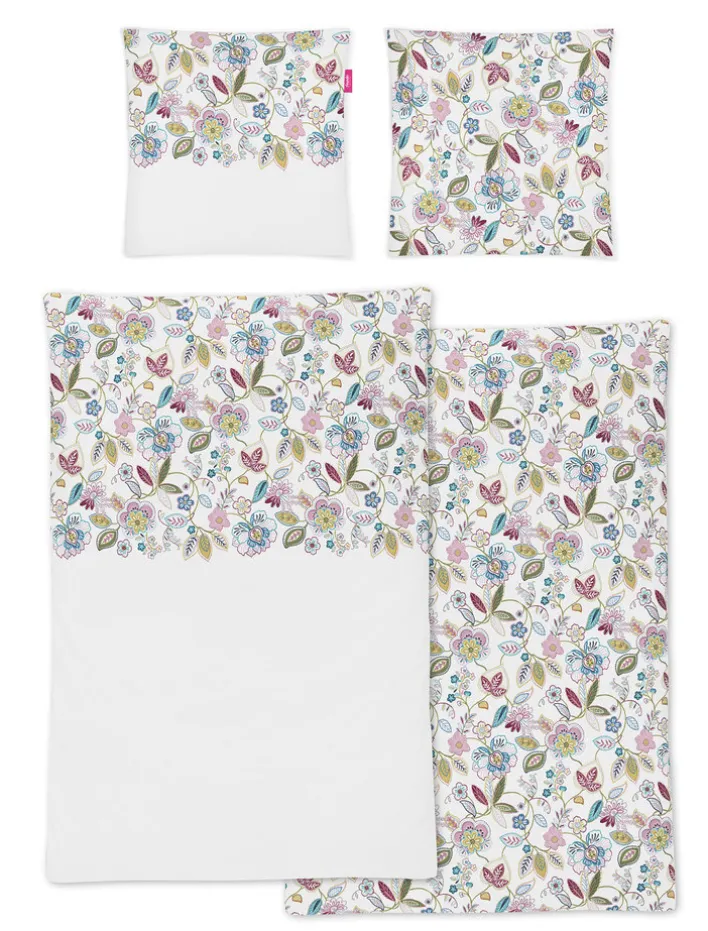 irisette Mako-Satin-Bettwäsche CORADO 135 x 200 cm mehrfarbig