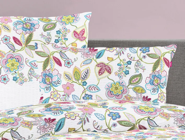 irisette Mako-Satin-Bettwäsche CORADO 135 x 200 cm mehrfarbig