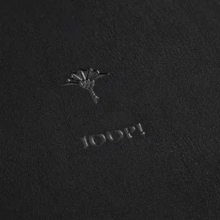 JOOP! Aufbewahrungskorb CORNFLOWER Kunstleder Textil 24,5 x 33 x 6 cm Anthrazit-Schwarz