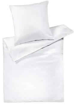 JOOP! Mako-Satin-Bettwäsche ATELIER 155 x 220 cm weiß