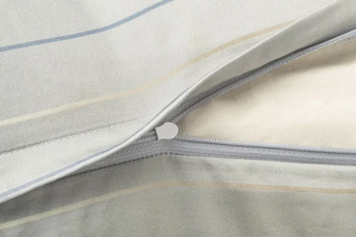 JOOP! Mako-Satin-Bettwäsche MOVE 200 x 200 cm stone