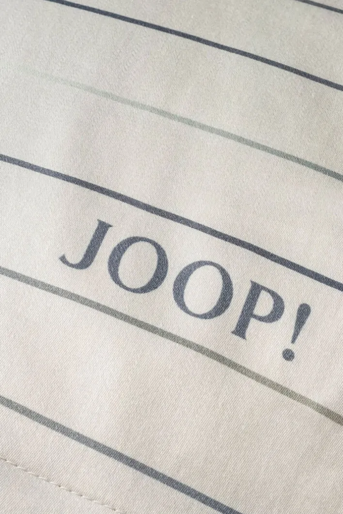 JOOP! Mako-Satin-Bettwäsche MOVE 200 x 200 cm stone