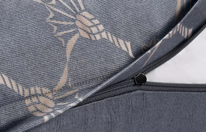 JOOP! Mako-Satin-Wende-Bettwäsche CORNFLOWER GRADIANT 135 x 200 cm grau