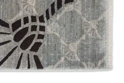 JOOP! Teppich CORNFLOWER DOUBLE 140 x 200 cm silberfarbig