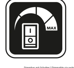 JUST LIGHT LED Deckenlampe IVEN 19,8 x 101,6 cm stahlfarbig