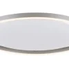 JUST LIGHT LED Deckenlampe RITUS 58 cm alufarbig