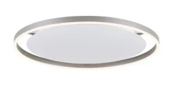 JUST LIGHT LED Deckenlampe RITUS 58 cm alufarbig