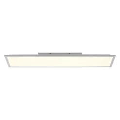 JUST LIGHT LED Deckenlampe FLAT 25 x 100 cm weiß